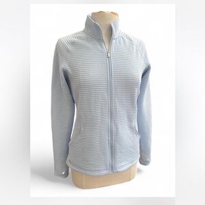 Adidas Golf Light Blue Zip-Up Jacket
Outer Layer Size small